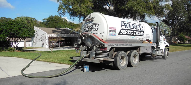 We provide septic pumping services